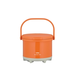 【THERMOS膳魔師】彩漾燜燒鍋_rpe-3000系列_3000ml(胡蘿蔔橘)