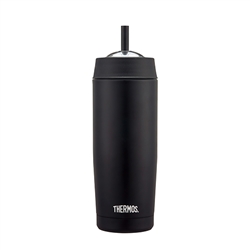 【THERMOS膳魔師】不鏽鋼真空吸管隨行瓶_TS403系列_470ml