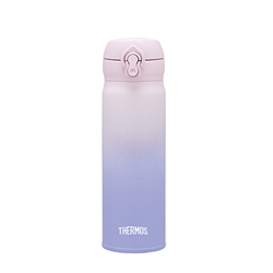 【THERMOS膳魔師】淡粉薰衣紫保溫瓶_jnl-500系列_500ml