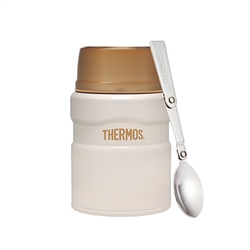 【THERMOS膳魔師】(內附摺疊湯匙)食物燜燒罐_sk520系列_520ml
