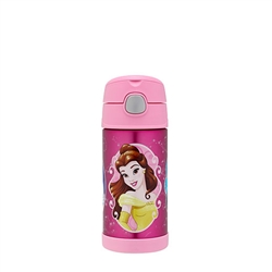 【THERMOS膳魔師】princess 迪士尼公主保冷瓶_f4018系列_360ml 