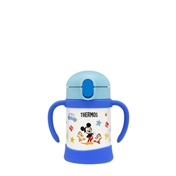 【THERMOS膳魔師】(把手可拆卸)不銹鋼兒童學習杯迪士尼_fhv-250ds系列_250ml