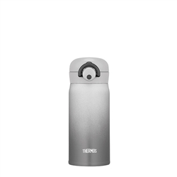 【THERMOS膳魔師】輕巧變保溫瓶_JNR-351系列_350ml_漸層灰
